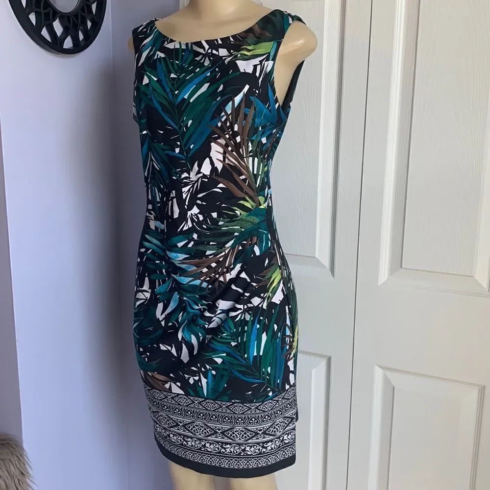 Designer Fashion Tropical Party Casual Special Occasion Dress 4